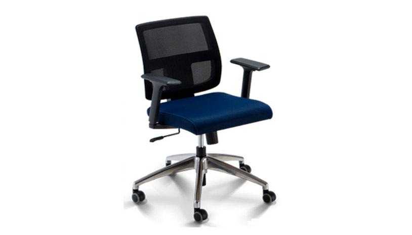 Cadeira Executiva Giratória Brizza Tela 05 Elitte Office móveis para escritório em ribeirão preto