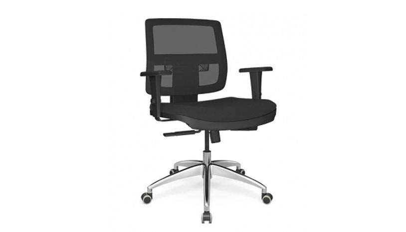 Cadeira Executiva Brizza Giratória Tela 11 Elitte Office móveis para escritório em ribeirão preto